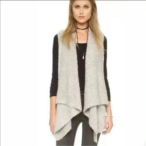 Soft Joie Orrin Boucle Sweater Vest Med Grey EUC​​